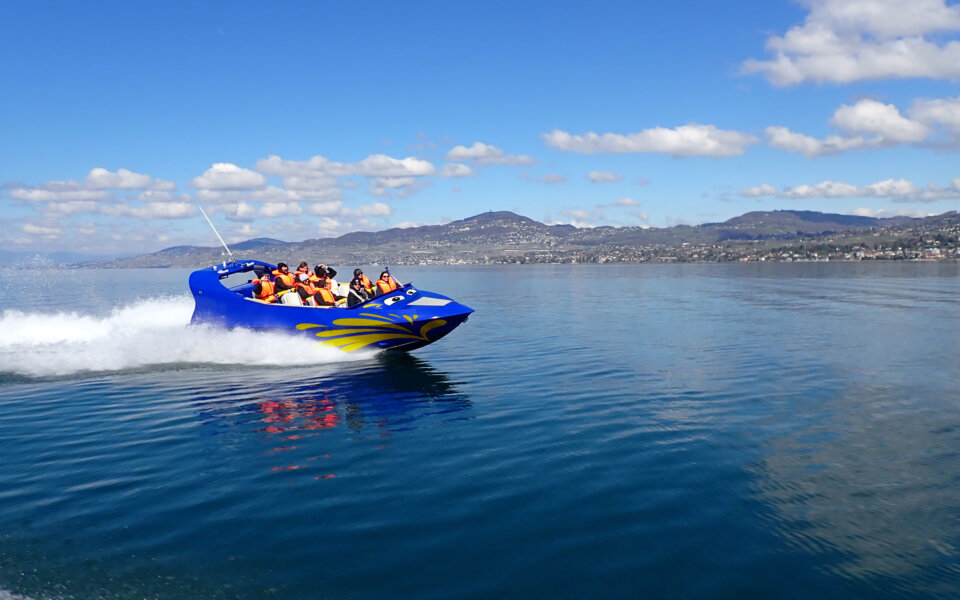 Splashboat Bateau Sensation Lac Leman Suisse Bouveret Montreux
